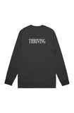 9 To 5 Thriving - Black Classic Double Sided L/S T-Shirt
