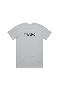 9 To 5 Thriving - White Heather Double Sided Classic T-Shirt