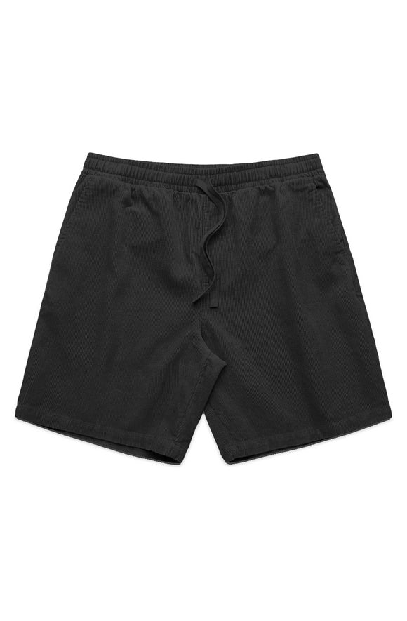 9 To 5 - Black Corduroy Shorts
