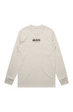 9 To 5 Clothing Club - Ecru Double Sided L/S T-Shirt