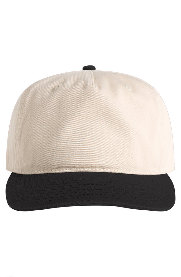 9 To 5 Clothing Club - Natural/Black Two-Tone Cap