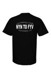 9 To 5 Clothing Club - Black Double-Side Streetwear T-Shirt