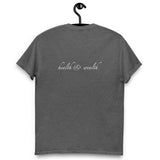 9 To 5 Health Is Wealth Double-Sided Classic Tee