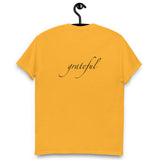 9 To 5 Gratitude Double-Sided Classic Tee