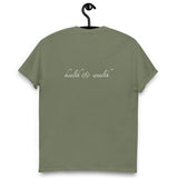 9 To 5 Health Is Wealth Double-Sided Classic Tee