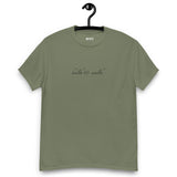 9 To 5 Health Is Wealth Double-Sided Classic Tee