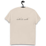 9 To 5 Health Is Wealth Double-Sided Classic Tee