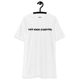 9 To 5 x This Knox - Forever - White Double Sided Premium Tee
