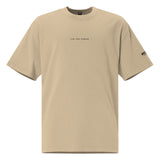 9 To 5 L.I.E - Faded Khaki Oversized Tee