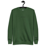 9 To 5 Money Magnet - Forest Green Double Sided Premium Sweatshirt