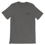 Double Time" Embroidered T-Shirt