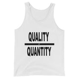 "Quality Over Quantity" Tank Top
