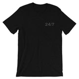 Double Time" Embroidered T-Shirt