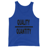 "Quality Over Quantity" Tank Top