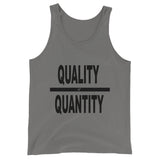 "Quality Over Quantity" Tank Top
