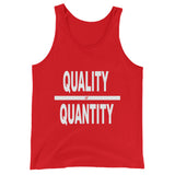 "Quality Over Quantity" Tank Top