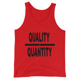 "Quality Over Quantity" Tank Top