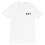 Double Time" Embroidered T-Shirt