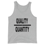 "Quality Over Quantity" Tank Top