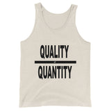 "Quality Over Quantity" Tank Top
