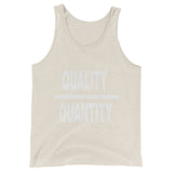 "Quality Over Quantity" Tank Top