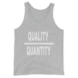 "Quality Over Quantity" Tank Top