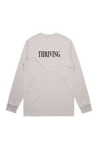 9 To 5 Thriving - Bone Double Sided Classic L/S T-Shirt