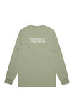 9 To 5 Thriving - Pistachio Classic Double Sided L/S T-Shirt