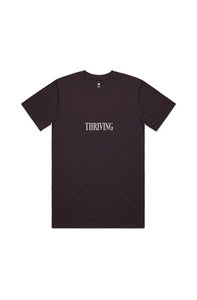 9 To 5 Thriving - Plum Double Sided Classic T-Shirt