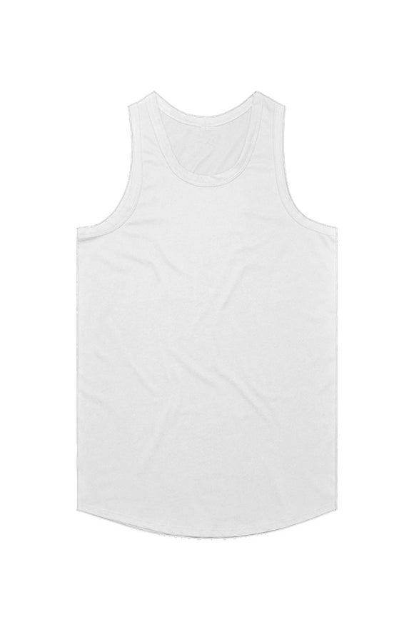 9 To 5 Blanks - White Authentic Tank Top