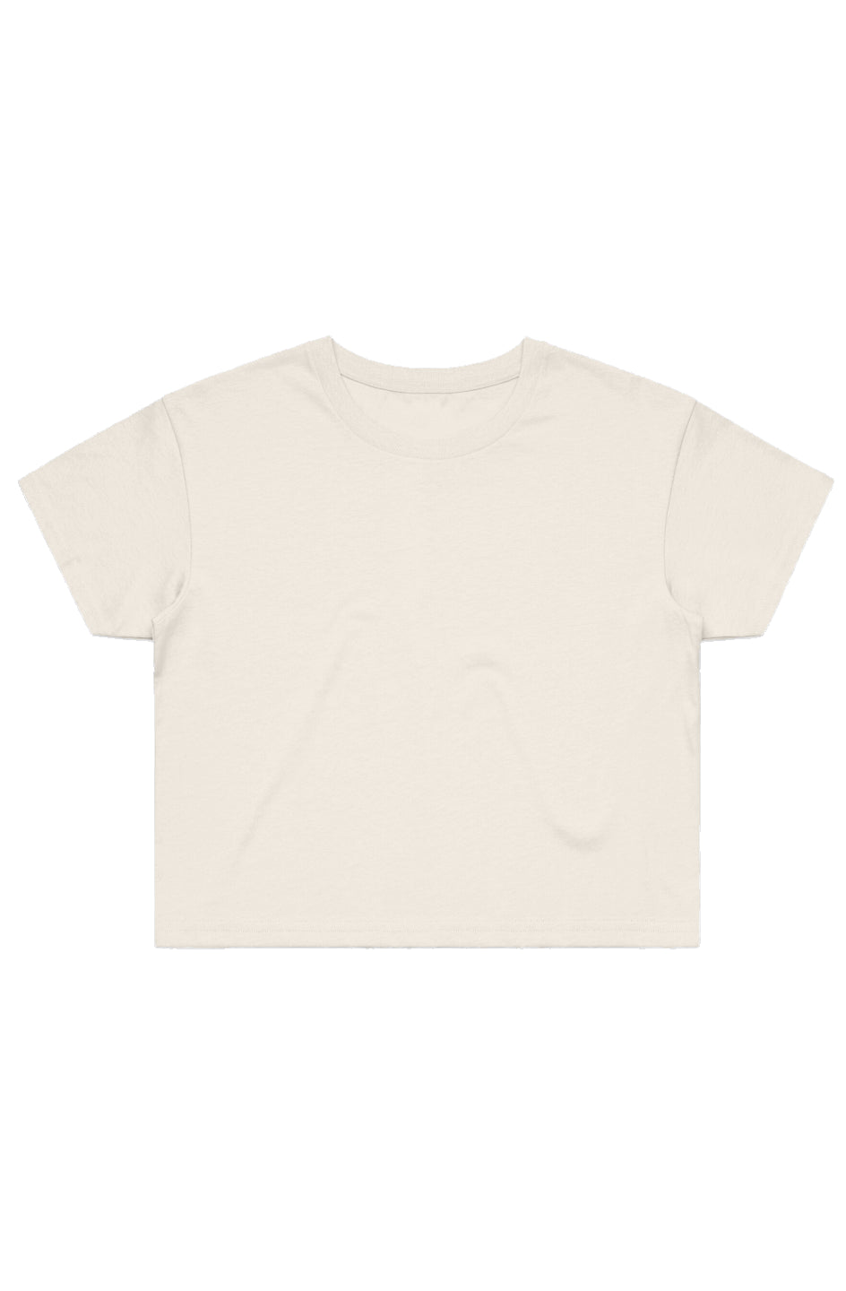 ★SATUR★ W Bon Voyage Slim Fit Crop T-Shirt Cream 4614628_4801.jpg?v=1712810788
