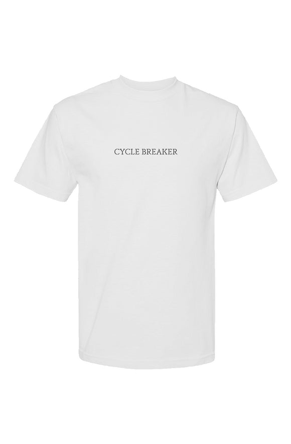 9 To 5 Cycle-Breaker - White Double Sided Streetwear T-Shirt