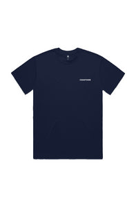 9 To 5: Coastside - Navy Heavy T-Shirt (Relaxed Fi