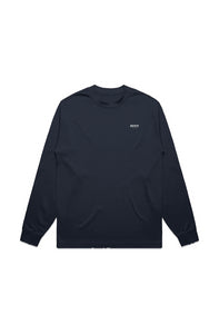 9 To 5 Clothing Club - Midnight Blue Heavy L/S T-S