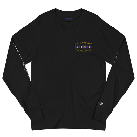 9 To 5 Lu Ball Champion Long Sleeve Shirt in Black
