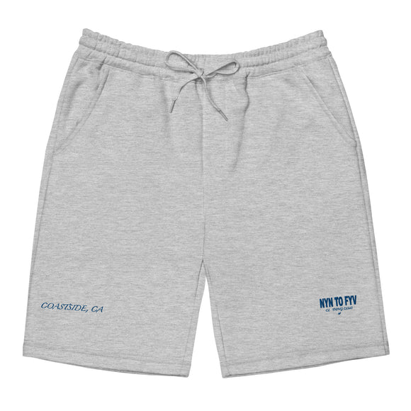 9 To 5 Coastside CA - Grey Fleece Shorts