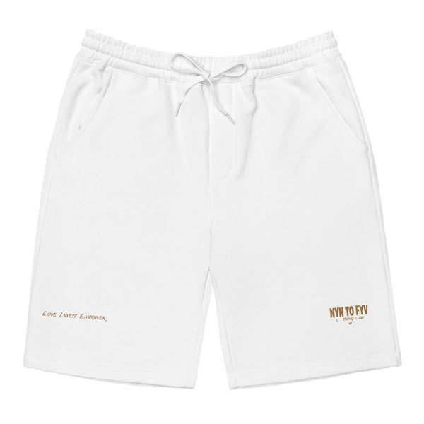 9 To 5 Coastside CA - Grey Fleece Shorts – Nyn To Fyv