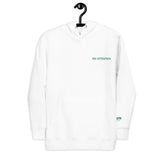 9 To 5 Pay Attention - White Double Sided Premium Hoodie