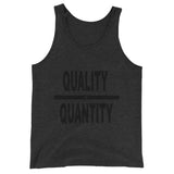 "Quality Over Quantity" Tank Top